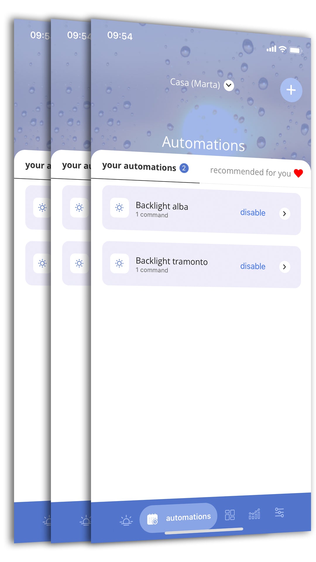 Controle varios dispositivos conectados entre sí desde la aplicación iotty: incluso una automatización puede ejecutarse ahora en varios dispositivos al mismo tiempo.
