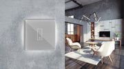 Kit de control de luces wifi E1 PLUS - placa color gris, regulable desde la app en tu smartphone, fácil de instalar